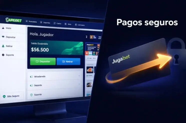 Pagos para usar Jugabet casino online